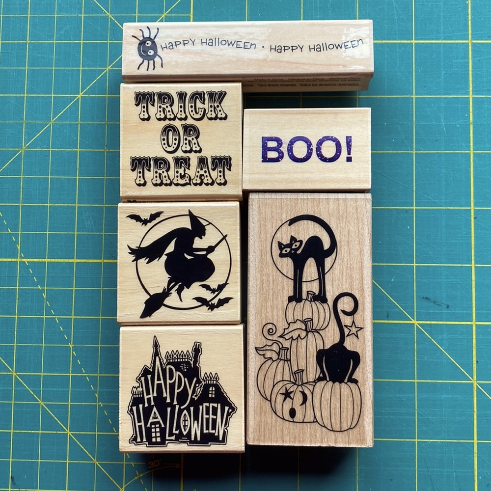 Halloween Rubber Stamps